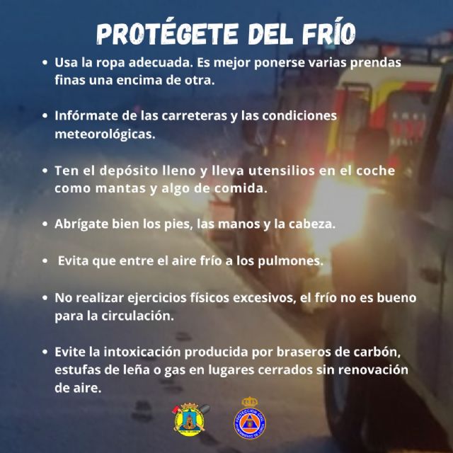 El Ayuntamiento de Lorca pone en marcha un dispositivo especial de vigilancia y prevención ante la bajada de temperaturas prevista para estos días - 1, Foto 1