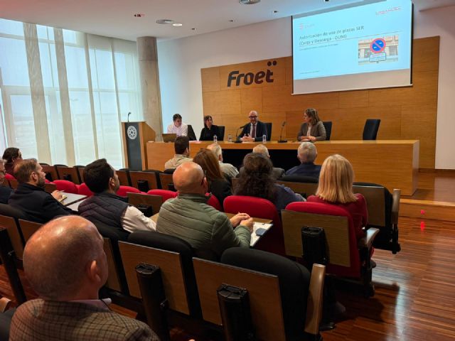 Ayuntamiento de Murcia y FROET colaboran para simplificar el registro y uso del nuevo sistema de carga y descarga - 2, Foto 2