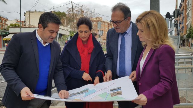 La diputada Isabel Borrego y los senadores Pedro José Pérez y Nuria Guijarro visitan Alcantarilla - 1, Foto 1