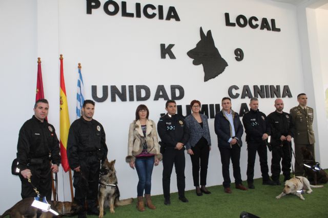 Presentada oficialmente la Unidad Canina de la Policía Local de Jumilla - 1, Foto 1