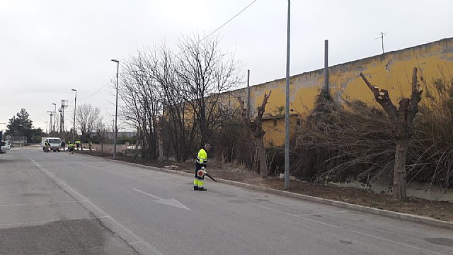Ciudadanos Alcantarilla denuncia graves deficiencias de seguridad en la instalación de farolas en el acceso a Puebla de Soto - 1, Foto 1