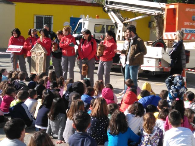 Hoteles para insectos y cajas nido para proteger la biodiversidad en los huertos escolares - 2, Foto 2