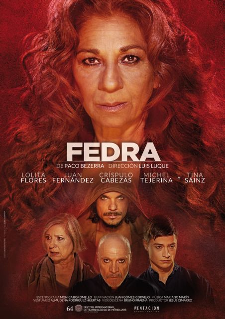 Lolita Flores protagoniza FEDRA el viernes 15 de febrero en el Teatro Villa de Molina - 1, Foto 1