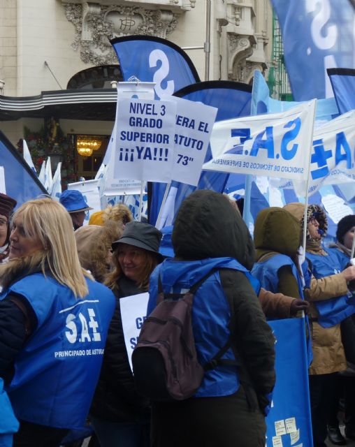 Manifestación de Técnicos de Enfermería de toda España por el nivel 3 - 1, Foto 1