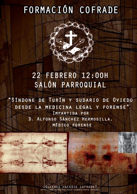 La Síndone de Turín y el sudario de Oviedo, en las charlas de la Cofradía de la Fe - 1, Foto 1