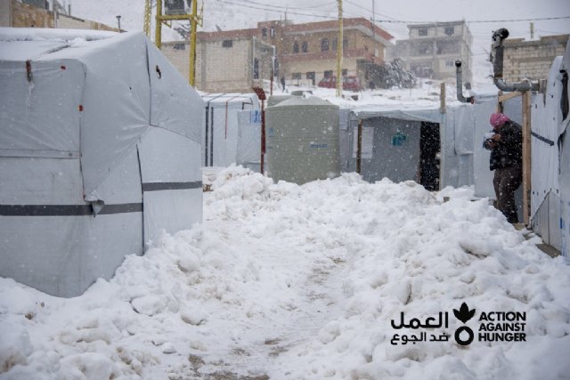 30.000 refugiados sirios afectados por la tormenta de nieve Karim - 1, Foto 1