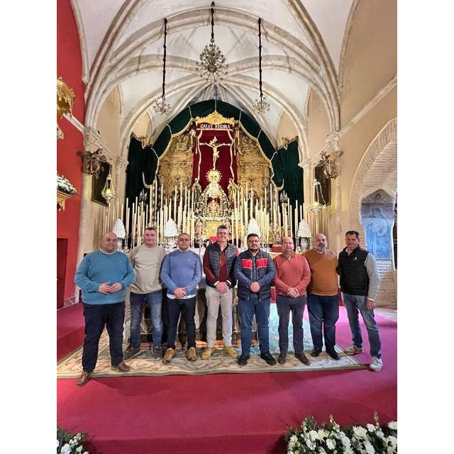 Música . La Banda Municipal de Música “Fernando Guerrero” de los Palacio y Villafranca afirmado el acuerdo con la Hermandad de la Vera-cruz de Alcalá del Río - 1, Foto 1