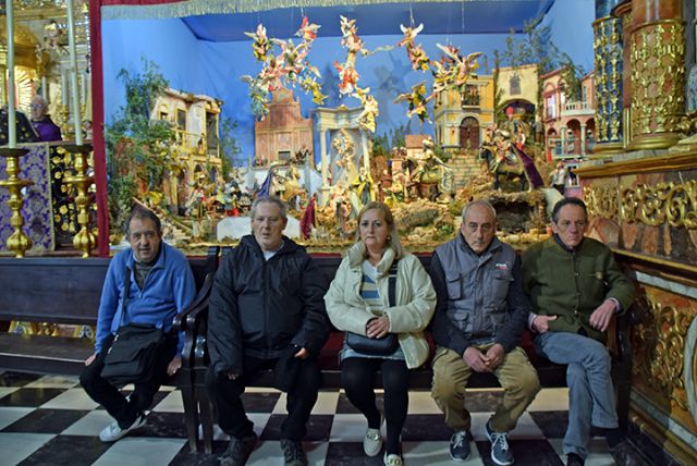 La tradición de los belenes sevillanos cautiva a los miembros de FAISEM - 1, Foto 1