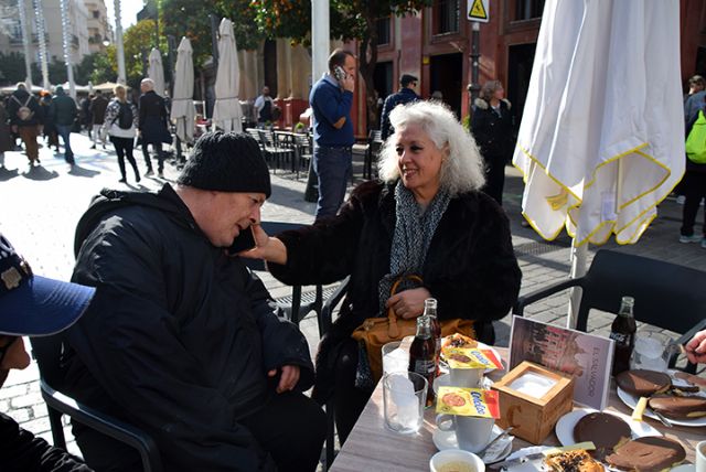La tradición de los belenes sevillanos cautiva a los miembros de FAISEM - 5, Foto 5