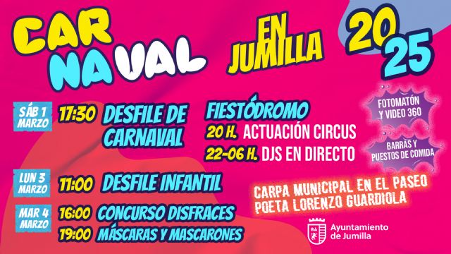 Presentado el Carnaval 2025 que se celebrará en Jumilla del 1 al 4 de marzo - 4, Foto 4