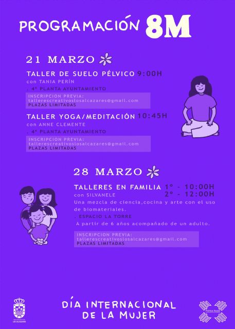 Los Alcázares promueve la igualdad con talleres, teatro y yoga en el mes de marzo por el Día Internacional de la Mujer - 5, Foto 5