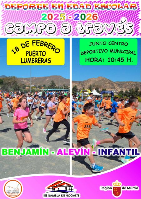 Más de 650 ni&ntilde;os de Puerto Lumbreras participarán en una nueva edición de la prueba deportiva de 'Campo a través' el 18 de febrero - 3, Foto 3