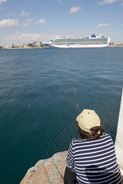 El crucerista un millón llegó a Cartagena con todos los honores - 2, Foto 2