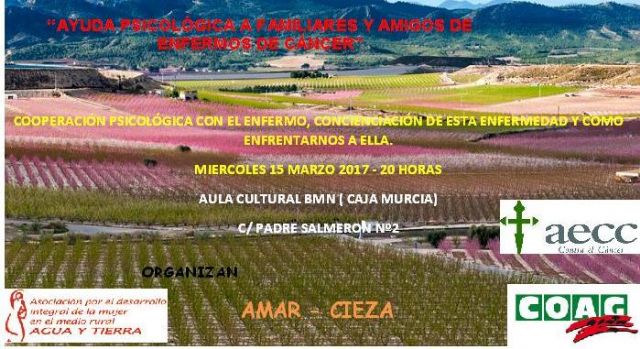Charla-coloquio ´Ayuda psicológica a familiares y amigos de enfermos de cáncer´ - 1, Foto 1