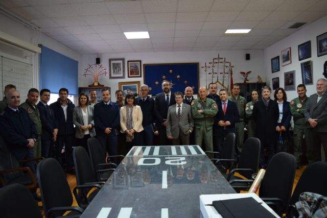 Los diputados del GPP visitan la Academia del General del Aire de San Javier - 1, Foto 1