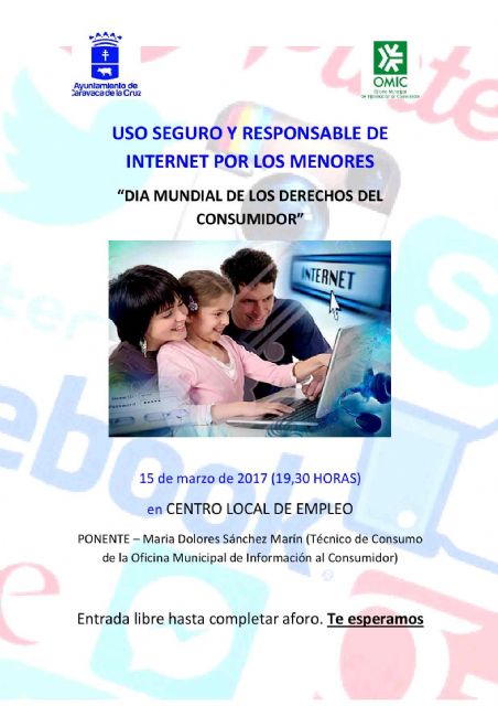 El Ayuntamiento programa una charla sobre el uso responsable de Internet por los menores - 1, Foto 1