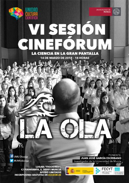VI Cinefórum con la película 'La Ola' sobre educación y manipulación de masas - 1, Foto 1