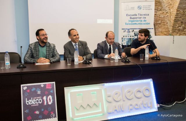 Cartagena reunira a mas de 300 aficionados del ocio digital en la Teleco Lan Party - 1, Foto 1