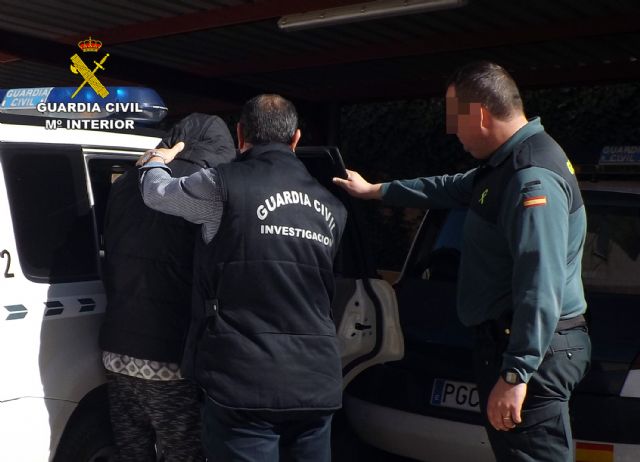 La Guardia Civil detiene en Cieza a una persona por delitos de lesiones y abuso sexual - 1, Foto 1