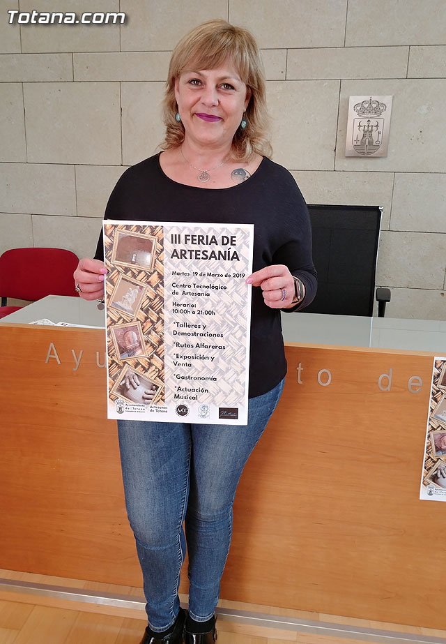 La III Feria de la Artesanía de Totana se celebrará el martes 19 de marzo en el entorno del Centro Tecnológio de la Artesanía - 1, Foto 1