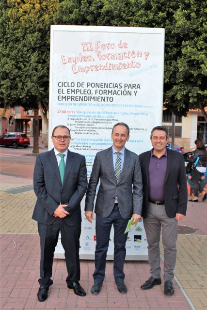 El III Foro de Empleo, Formación y Emprendimiento en Alcantarilla, concluyo con 52 empresas y entidades - 2, Foto 2