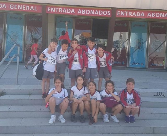 Colegio Reina Sofía participated in the Regional Final of Playing Athletics Benjamin of School Sports, Foto 3