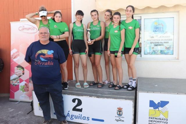 El Club de Remo Águilas ocupa tres primeros puestos en la II Regata de Liga Regional Remo de Banco Fijo - 2, Foto 2