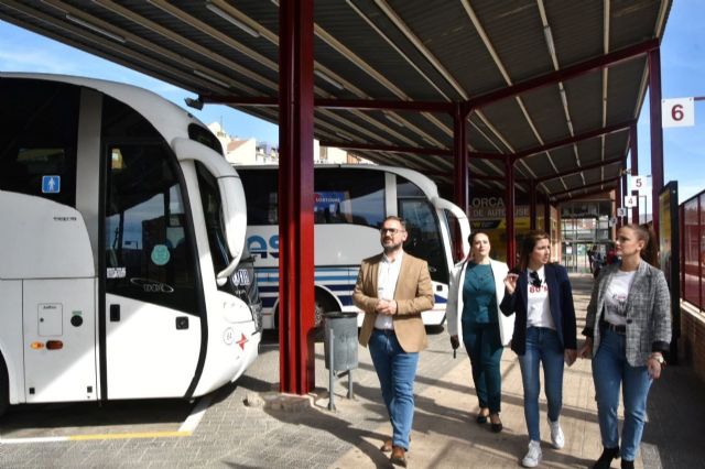 El Ayuntamiento finaliza la primera fase de remodelación de la Estación de Autobuses de Lorca - 1, Foto 1