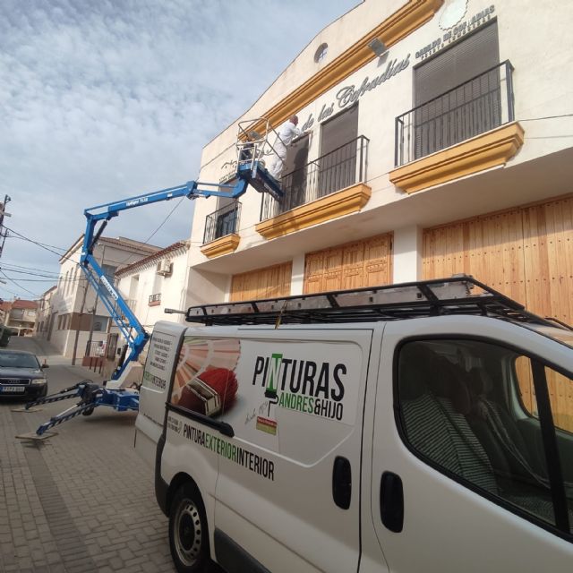 El Ayuntamiento y el Cabildo de Cofradías Pasionarias de Puerto Lumbreras pintan la Casa Museo de las Cofradías - 2, Foto 2