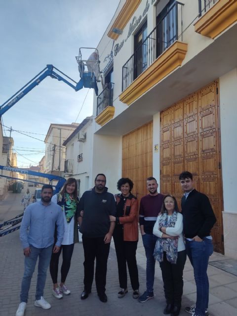 El Ayuntamiento y el Cabildo de Cofradías Pasionarias de Puerto Lumbreras pintan la Casa Museo de las Cofradías - 4, Foto 4