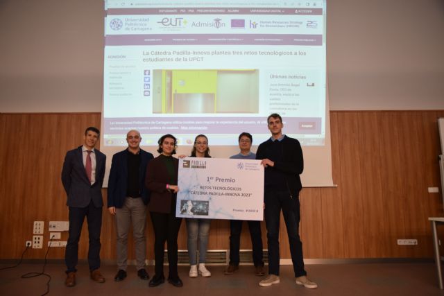 Estudiantes de Mecánica y Electrónica ganan el reto de la cátedra de Puertas Padilla con ideas de automatización y eficiencia - 1, Foto 1