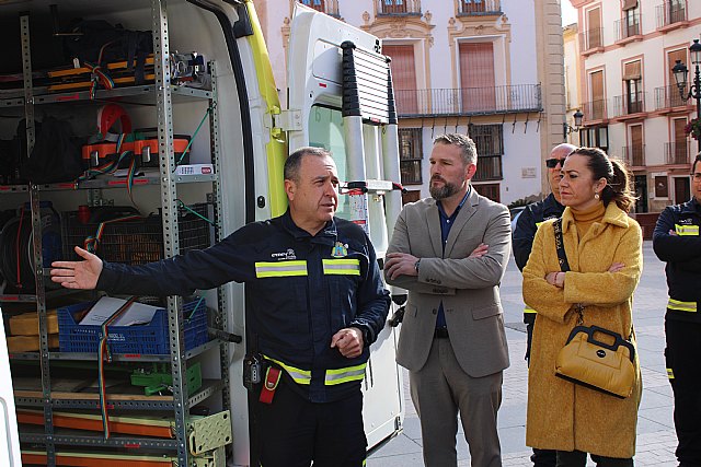Lorca recuerda ´el antes y el después´ del terremoto con la visita a la ciudad de la dirección general de Emergencias - 1, Foto 1
