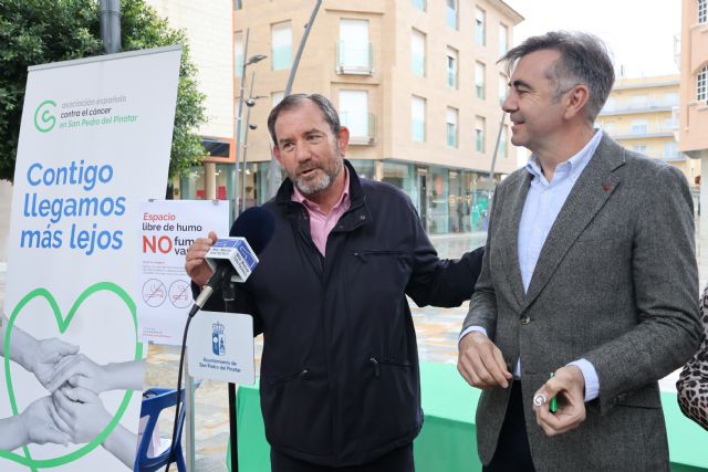 El Ayuntamiento y la AECC Murcia firman un convenio para promover Espacios sin Humo - 3, Foto 3