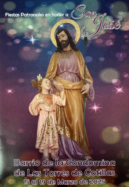 La Condomina, lista para sus fiestas patronales en honor a San José - 1, Foto 1