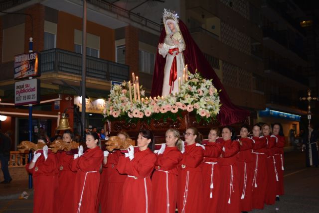 El Prendimiento, la Oración en el Huerto, Santiago y la Amargura recorren las calles de Águilas - 1, Foto 1