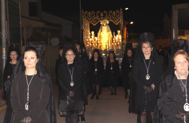 La procesión de la Virgen de Los Dolores recorre las calles de San Pedro del Pinatar - 1, Foto 1