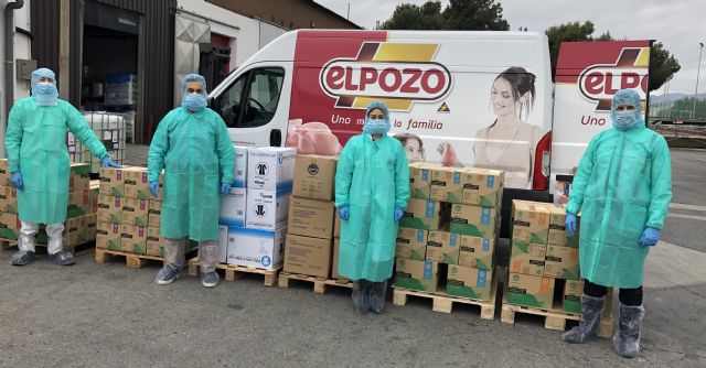 El Pozo Alimentacin dona al Ministerio de Sanidad un milln de unidades de proteccin sanitaria, Foto 1