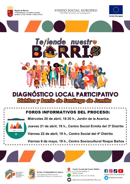 Durante las próximas semanas se celebrarán varios foros informativos sobre el proyecto Tejiendo nuestro Barrio - 1, Foto 1