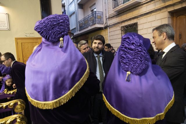 López Miras asiste al Auto de Prendimiento de la Semana Santa de Cieza - 2, Foto 2