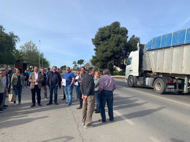 El Ayuntamiento de Lorca exige a la CARM la mejora de la seguridad vial de la carretera de Pulpí, la RM 620, a su paso por la diputación de La Escucha - 1, Foto 1