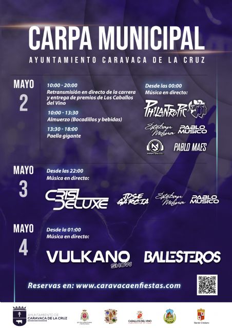 El recinto festero de Caravaca contará estas fiestas patronales como novedad con una Carpa Municipal abierta a todos - 1, Foto 1