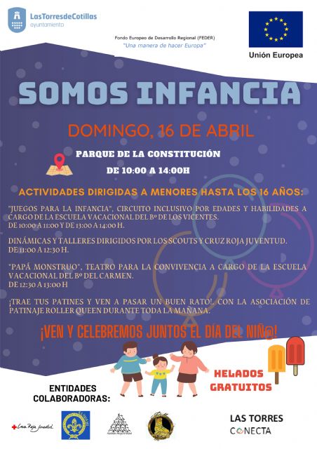 La EDUSI propone Somos infancia, una divertida mañana con actividades gratuitas para menores de 16 años - 1, Foto 1