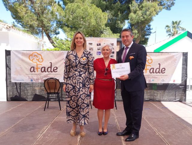 El Ayuntamiento de Alcantarilla recibe la distinción de Socio de Honor de AFADE - 1, Foto 1