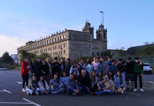 Alumnos del IES Valle del Segura de Blanca junto con otros de Canarias, Cantabria y Lugo concluyen en Galicia su proyecto sobre el uso sostenible del agua - 1, Foto 1