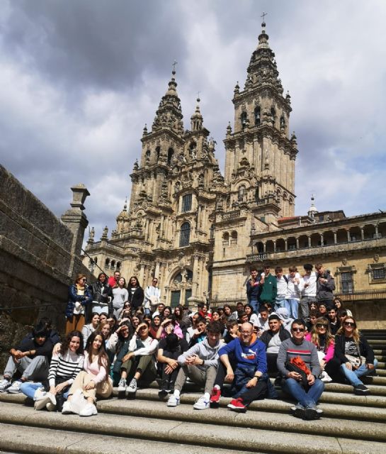 Alumnos del IES Valle del Segura de Blanca junto con otros de Canarias, Cantabria y Lugo concluyen en Galicia su proyecto sobre el uso sostenible del agua - 4, Foto 4