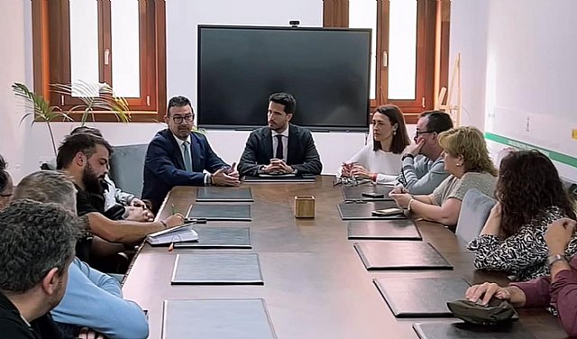El director general de Competitividad y Calidad Turísticas se reúne en Cieza con los alcaldes Rubio y Fernández - 1, Foto 1