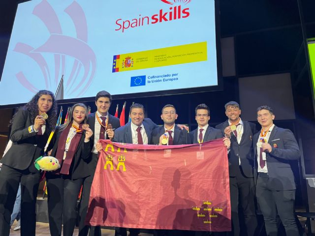 Los estudiantes de FP de Murcia logran un récord histórico con siete medallas en las olimpiadas de la FP Spainskills 2024 - 1, Foto 1