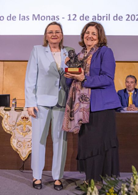 La Cofradía del Resucitado reconoce a María Dolores García con el premio Resucitó en el tradicional Cabildo de las Monas - 1, Foto 1