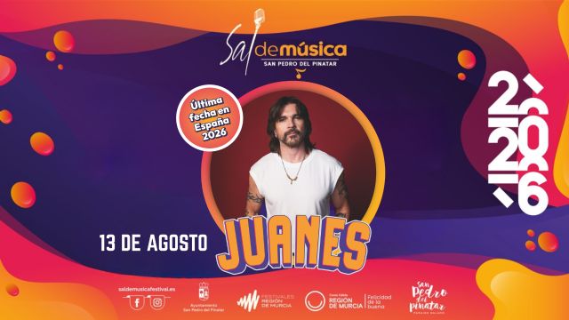 Juanes llega al Festival Sal de Música, su última fecha en España en 2026 - 3, Foto 3