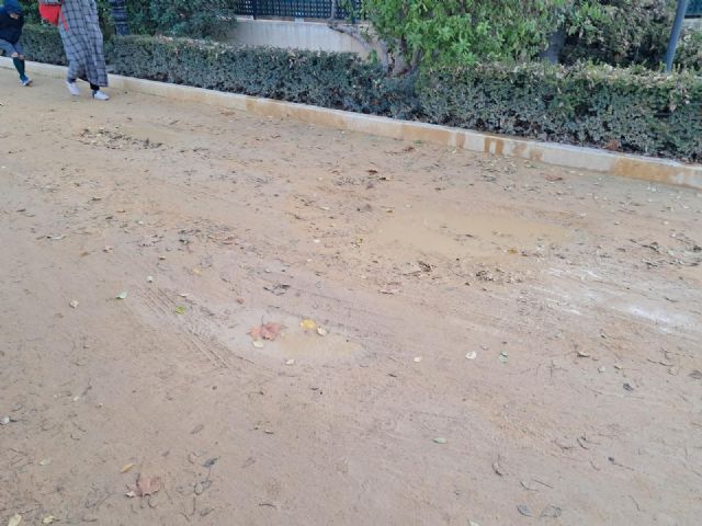 La falta de mantenimiento en las Alamedas convierte el paseo en una pista de patinaje peligrosa para los vecinos, denuncia el PSOE de Lorca - 4, Foto 4